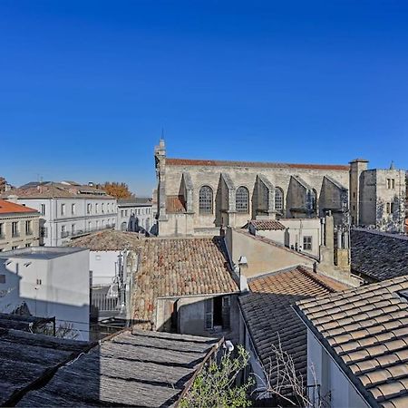 Le Loft Des Papes - 2 Terrasses - Vue Panoramique Sur La Ville - Ac Clim Авиньон Екстериор снимка